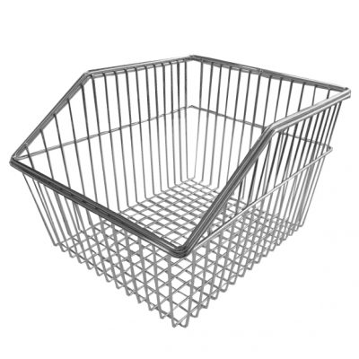 Chrome Wire Medium Maxi Basket 235x205x160mm National Surgical