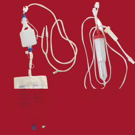 Privac-Reinfusion autotransfusion wound drainage systems