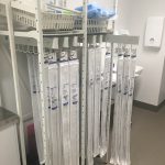 cath lab racks hospital