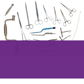 CJD Kit surgical instruments