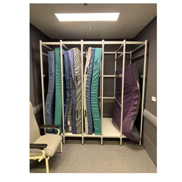 Mattress storage rack