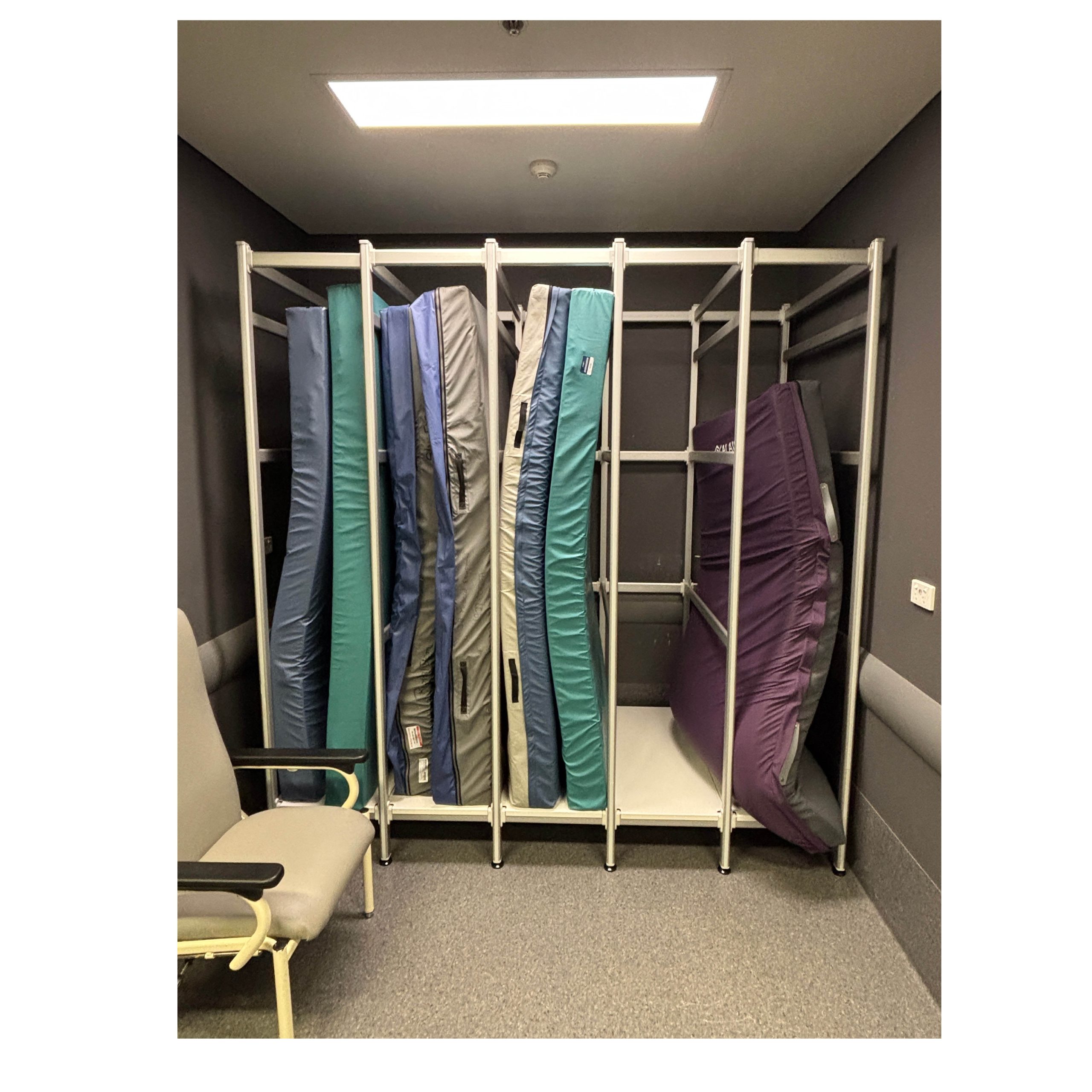 Mattress storage rack