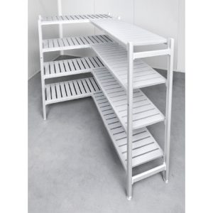 Slatted-shelving